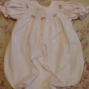 3 Month Smocked Bubble outfit